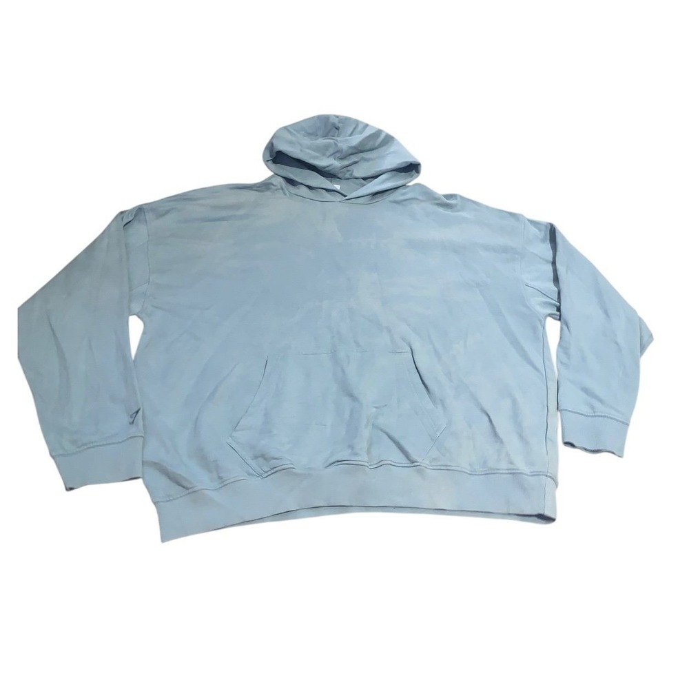 Gymshark Hoodie Mens XXXL Blue Oversized Pullover Athleisure Streetwear
